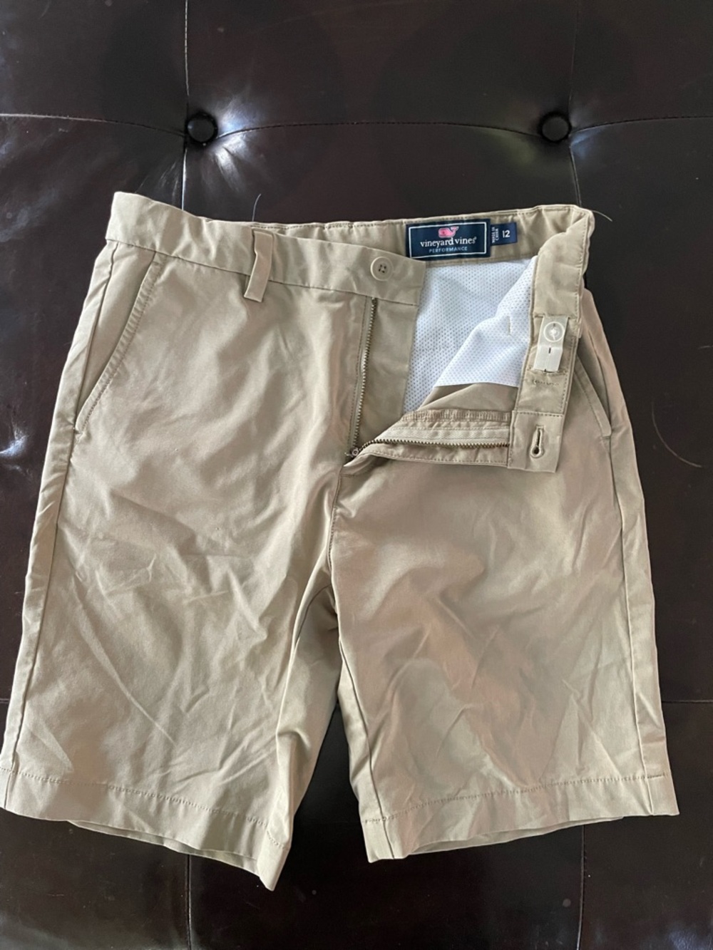 Vineyard Vines Boy’s On the Go Khaki Shorts